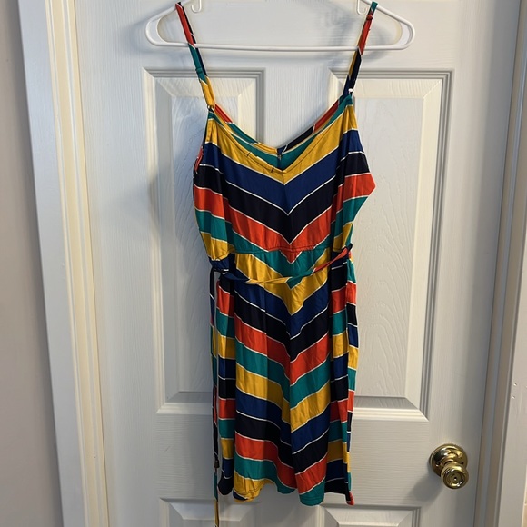 NWT FOREVER 21 multicolor dress - Picture 2 of 6